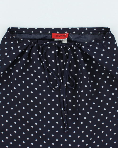 Y2k 00s Quintieri Polka Dot Skirt - S