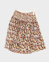 Tory Burch Floral Wrap Skirt - XS