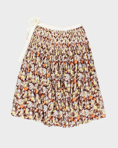 Tory Burch Floral Wrap Skirt - XS