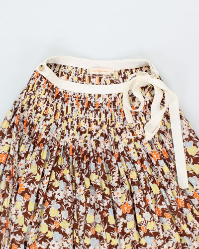 Tory Burch Floral Wrap Skirt - XS