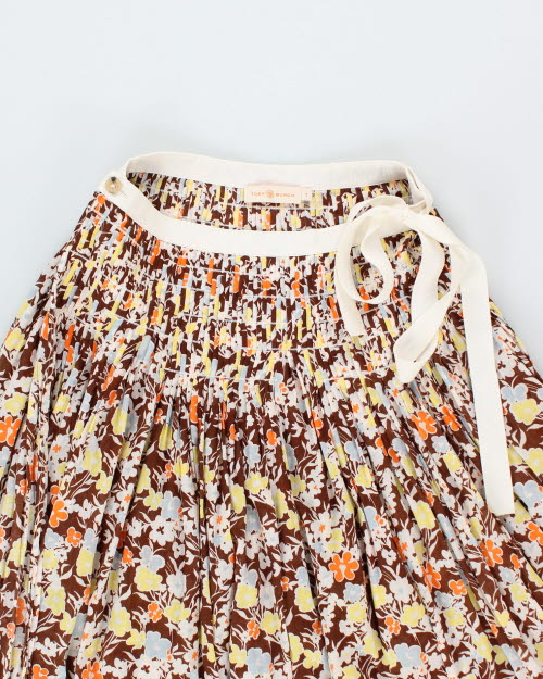 Tory Burch Floral Wrap Skirt - XS