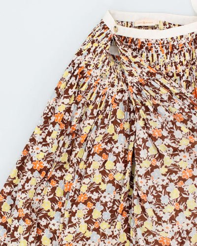 Tory Burch Floral Wrap Skirt - XS