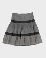 Y2k 00s Le Chateau Wool Skirt - M