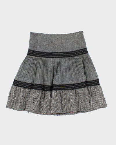 Y2k 00s Le Chateau Wool Skirt - M