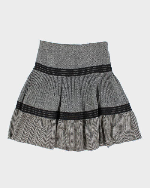 Y2k 00s Le Chateau Wool Skirt - M