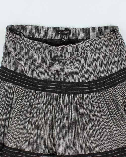 Y2k 00s Le Chateau Wool Skirt - M