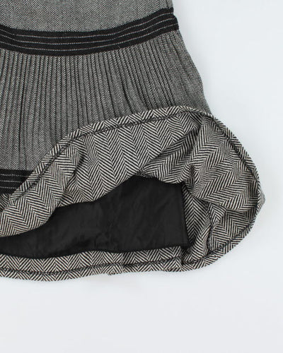 Y2k 00s Le Chateau Wool Skirt - M