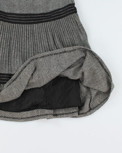Y2k 00s Le Chateau Wool Skirt - M