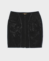 Y2k 00s Crisca Zip-up Skirt - M