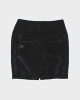 Y2k 00s Crisca Zip-up Skirt - M