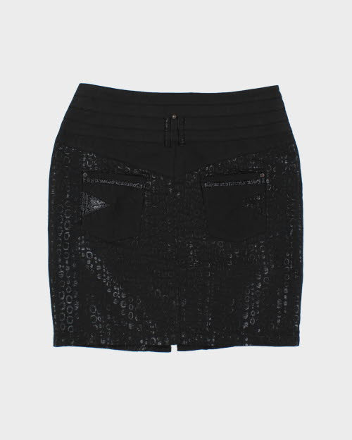 Y2k 00s Crisca Zip-up Skirt - M