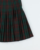 Vintage Highland Queen Wool Plaid Skirt - XS