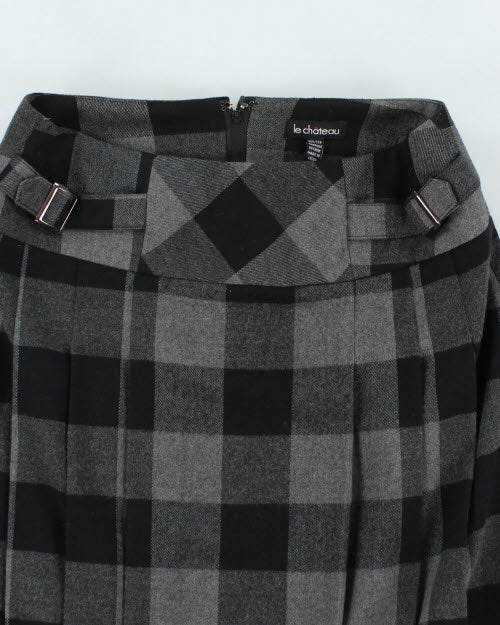 Y2k 00s Le Chateau Pleated Skirt - XS