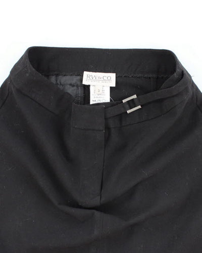 EW & Co Black Mini Skirt - XS