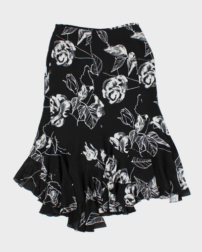 Vintage 90s Bianca Nygard Silk Skirt - S