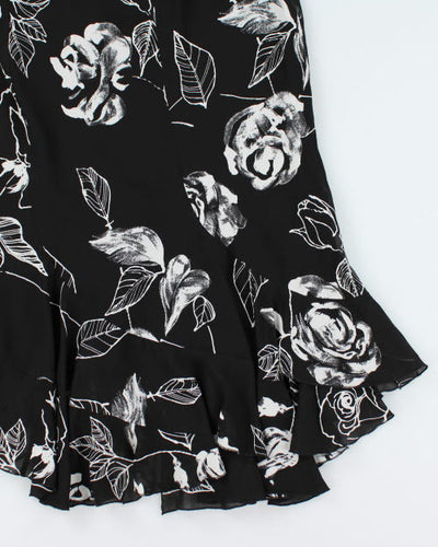 Vintage 90s Bianca Nygard Silk Skirt - S