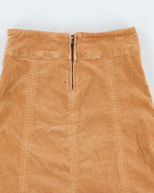 Y2k 00s Lord Kitsch Lace-up Velvet Skirt - XS