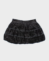 Y2k 00s Urban Behaviour Velvet Bubble Skirt - L