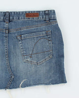Y2k 00s Guess Denim Skirt - XS