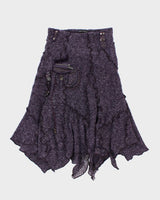 Y2k 00s Juju &amp; Christine Wool Blend Skirt - M