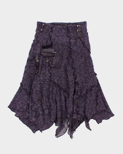 Y2k 00s Juju & Christine Wool Blend Skirt - M