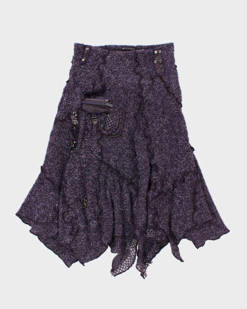Y2k 00s Juju & Christine Wool Blend Skirt - M
