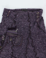 Y2k 00s Juju &amp; Christine Wool Blend Skirt - M