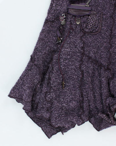 Y2k 00s Juju & Christine Wool Blend Skirt - M