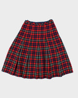 Vintage Ralph Creation Wool Checked Skirt - S