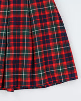 Vintage Ralph Creation Wool Checked Skirt - S