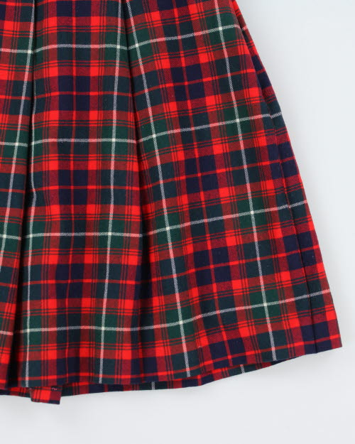 Vintage Ralph Creation Wool Checked Skirt - S