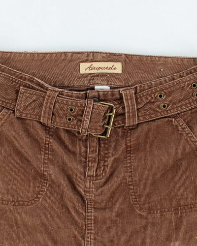 Y2k 00s Corduroy Skirt - M