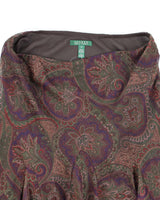 Ralph Lauren Paisley Pattern Skirt - M