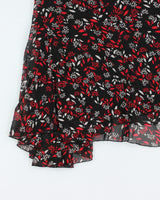 Y2k 00s Le Chateau Pattern Skirt - S