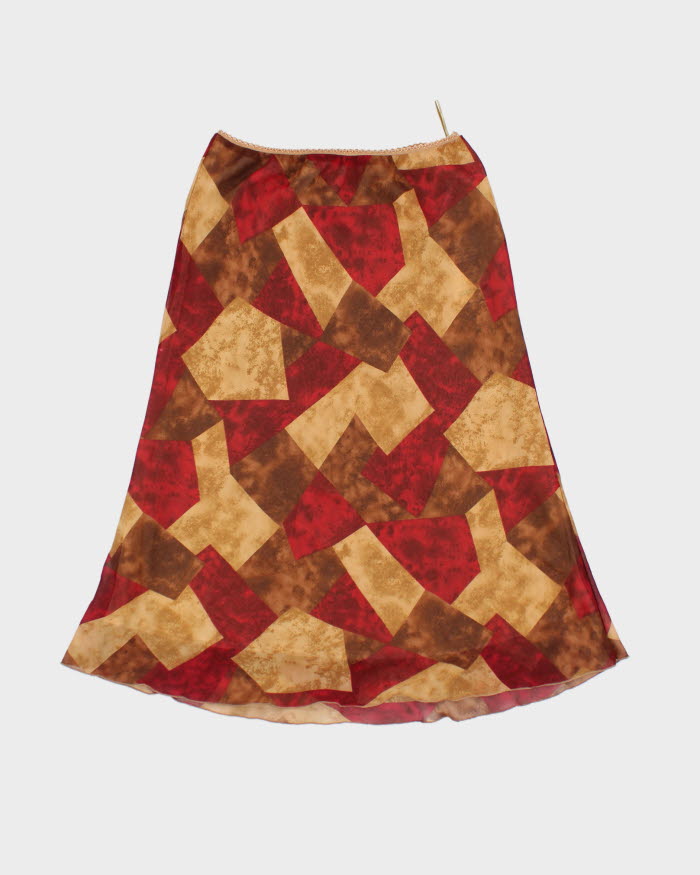 Y2k 00s Tom's Tom Pattern Skirt - S