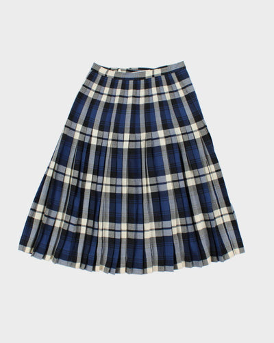 Vintage The Bay Wool Check Skirt - XS