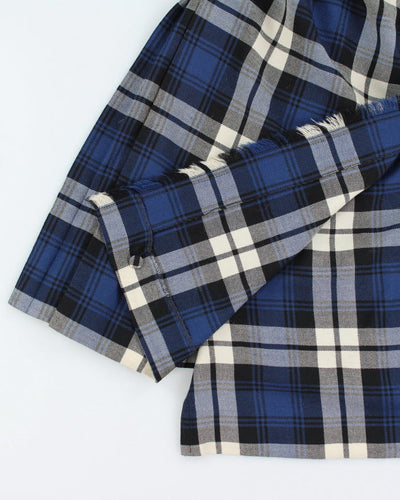 Vintage The Bay Wool Check Skirt - XS