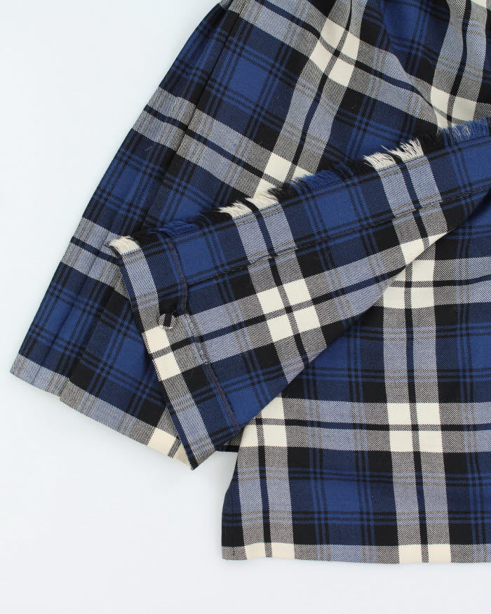 Vintage The Bay Wool Check Skirt - XS