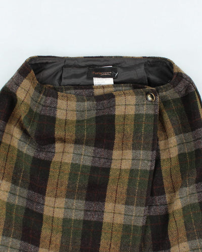 Vintage Pariscope Wool Blend Skirt - S