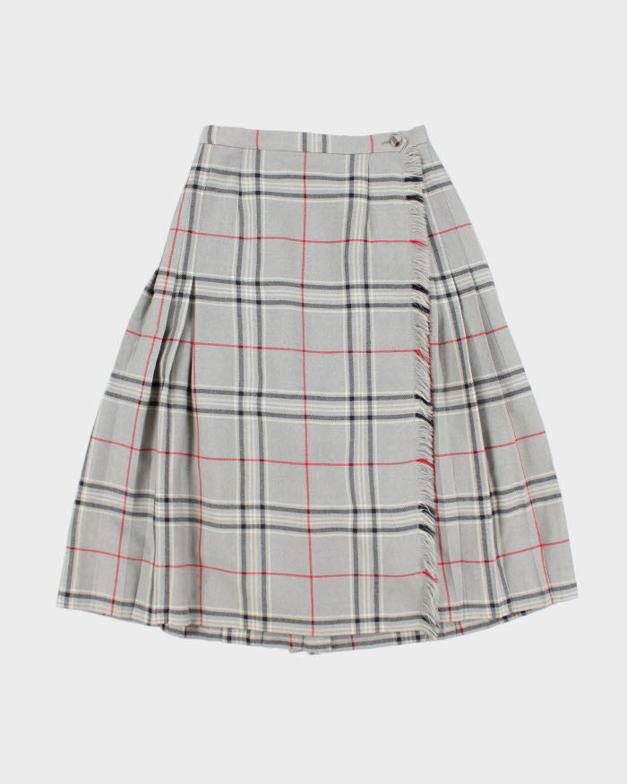 Vintage Highland Queen Wool Skirt - XS
