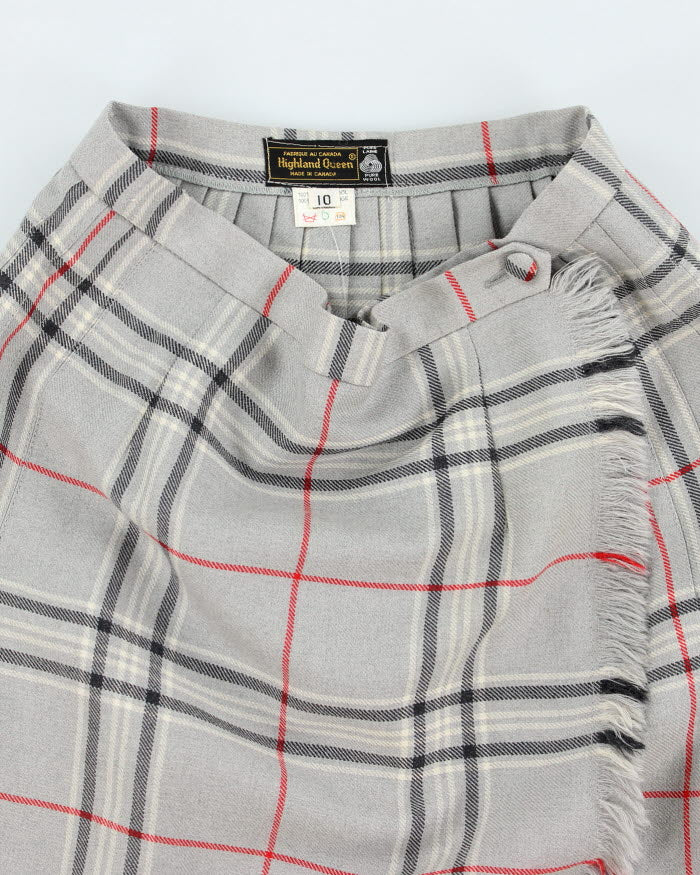 Vintage Highland Queen Wool Skirt - XS
