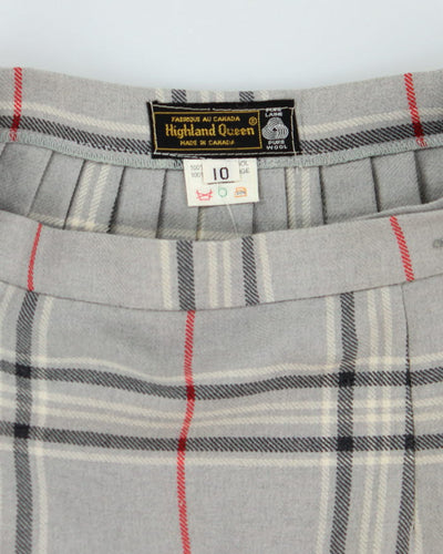 Vintage Highland Queen Wool Skirt - XS