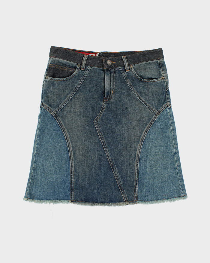 Y2k 00s Guess Denim Skirt - S