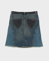 Y2k 00s Guess Denim Skirt - S