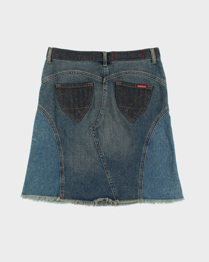 Y2k 00s Guess Denim Skirt - S