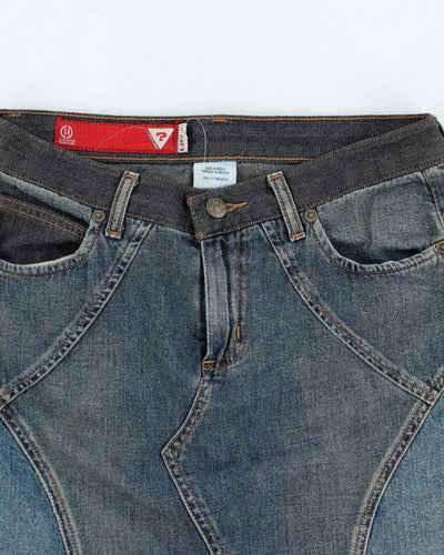 Y2k 00s Guess Denim Skirt - S