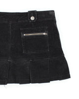 Y2k 00s Ub Jeans Corduroy Pleated Mini Skirt - M