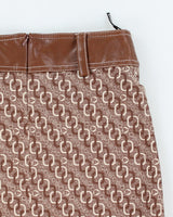 Y2k 00s Morgan De Toi Brown Mini Skirt - S