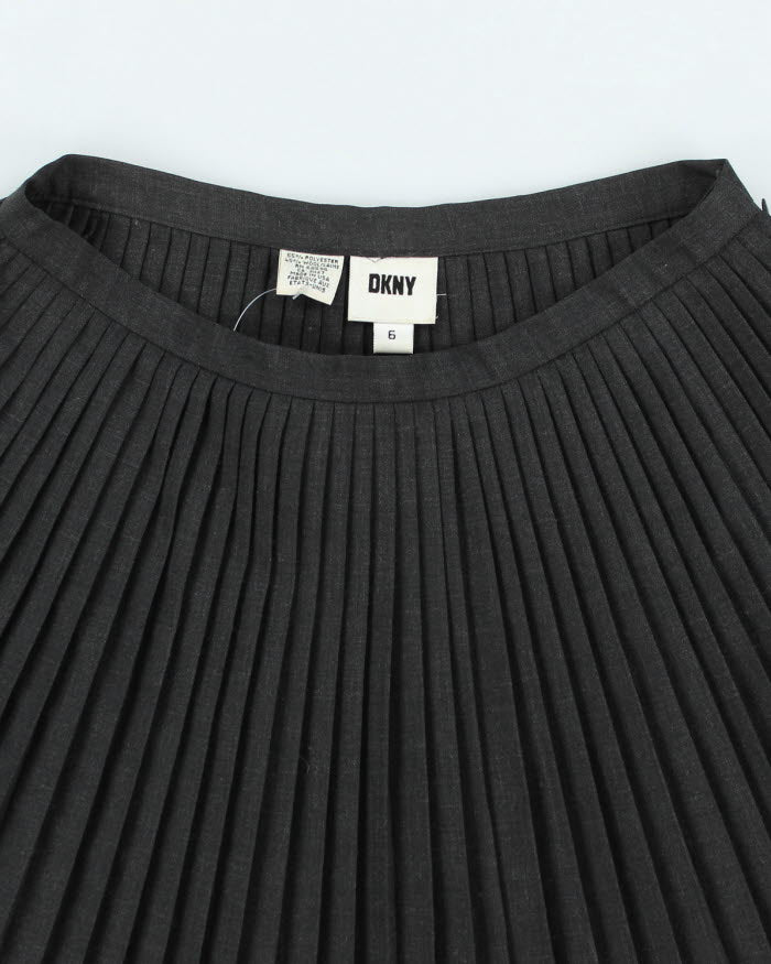 Vintage DKNY Wool Blend Pleated Skirt - XS