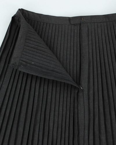 Vintage DKNY Wool Blend Pleated Skirt - XS